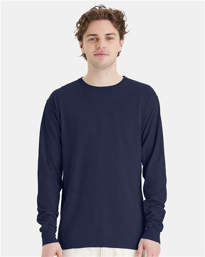 ComfortWash by Hanes Unisex Garment-Dyed Long Sleeve T-Shirt GDH200