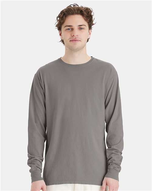 ComfortWash by Hanes Unisex Garment-Dyed Long Sleeve T-Shirt GDH200