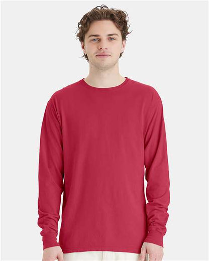 ComfortWash by Hanes Unisex Garment-Dyed Long Sleeve T-Shirt GDH200