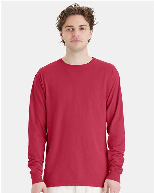 ComfortWash by Hanes Unisex Garment-Dyed Long Sleeve T-Shirt GDH200