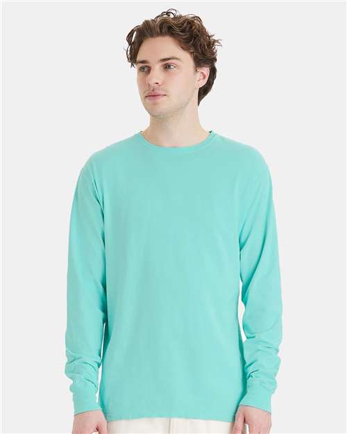 ComfortWash by Hanes Unisex Garment-Dyed Long Sleeve T-Shirt GDH200