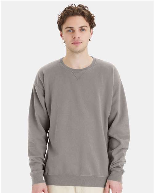 Unisex Garment-Dyed Crewneck Sweatshirt
