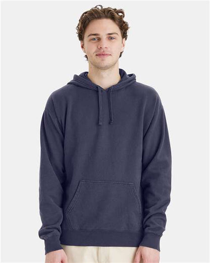 Unisex Garment-Dyed Hooded Sweatshirt
