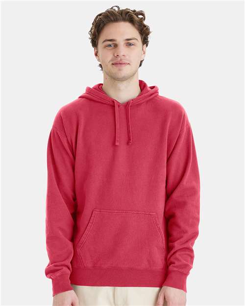 Unisex Garment-Dyed Hooded Sweatshirt