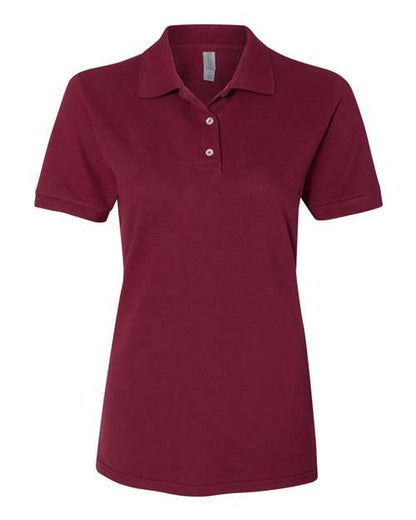 Women's 100% Ring-Spun Cotton Piqué Polo