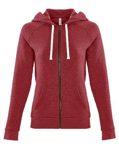 Women's Malibu Raglan Full-Zip Hoodie Sweatshirt