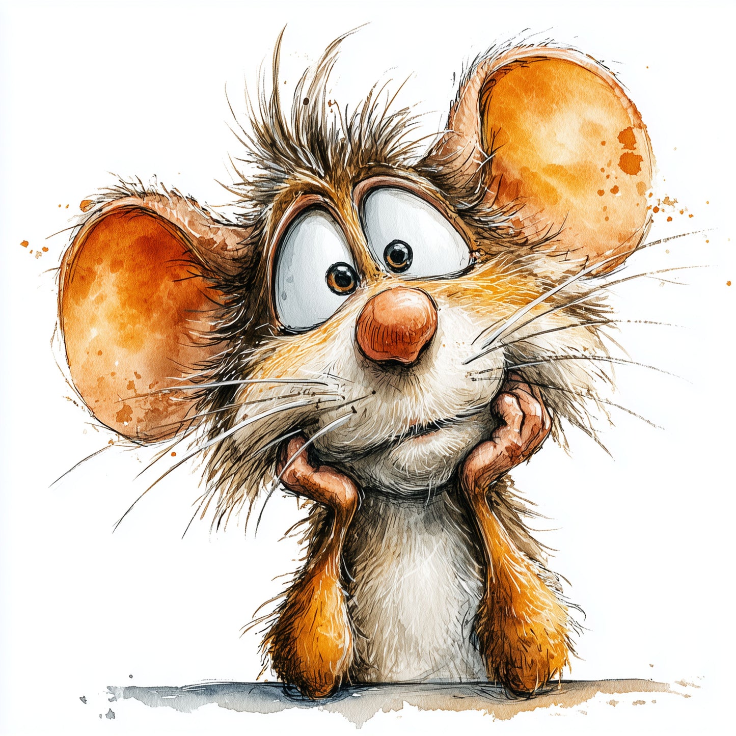 Cute crazy Mouse 6