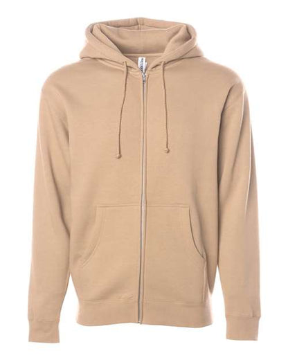 Independent Trading Co. Unisex Heavyweight Full-Zip Hooded Sweatshirt IND4000Z