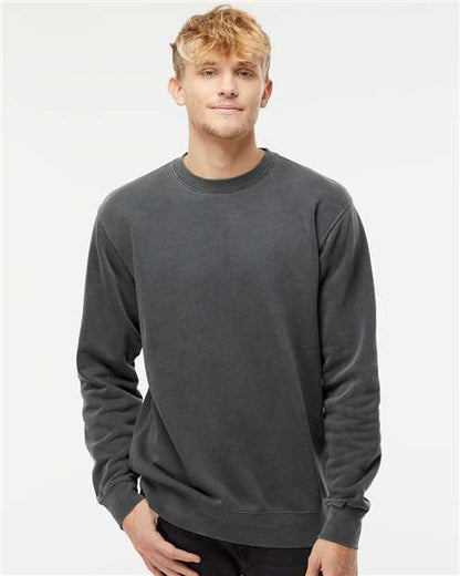 Independent Trading Co. Unisex Midweight Pigment-Dyed Crewneck Sweatshirt PRM3500