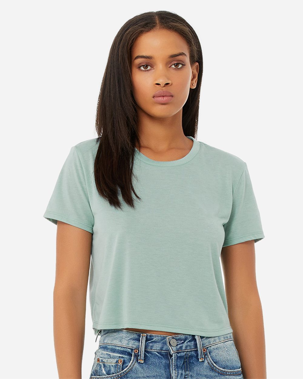 BELLA + CANVAS Women’s Flowy Crop Tee 8882