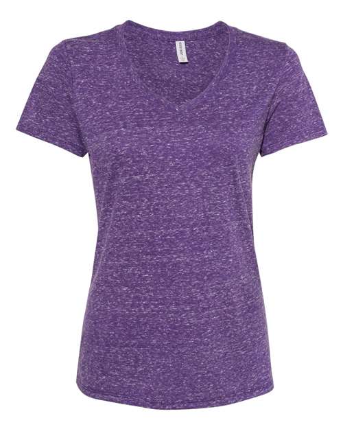Women's Snow Heather Jersey V-Neck T-Shirt