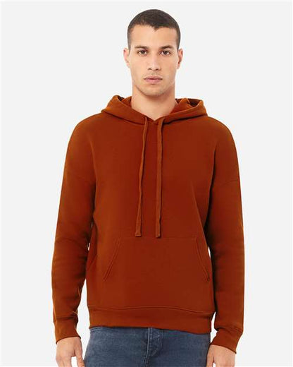 Unisex Sponge Fleece Drop Shoulder Hoodie Sweatshirt
