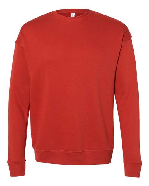 Sponge Fleece Drop Shoulder Crewneck Sweatshirt - L