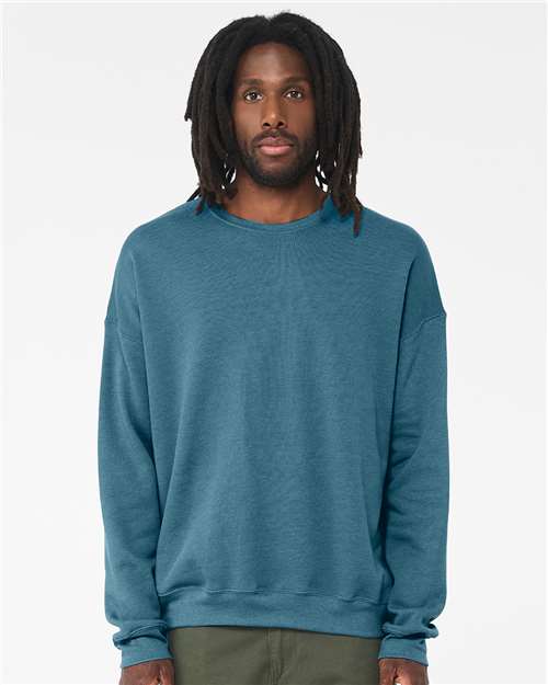 Sponge Fleece Drop Shoulder Crewneck Sweatshirt - XL