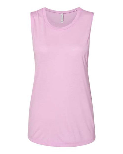 BELLA + CANVAS Women's Flowy Scoop Muscle Tank 8803