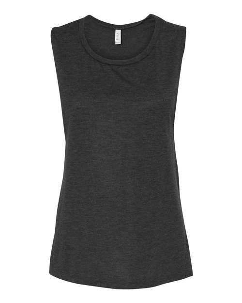 BELLA + CANVAS Women's Flowy Scoop Muscle Tank 8803