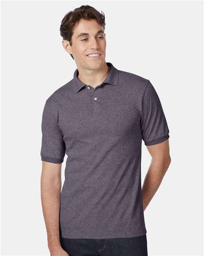 Hanes Men's EcoSmart® Jersey Polo 054X