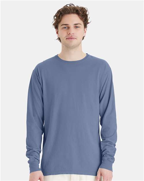ComfortWash by Hanes Unisex Garment-Dyed Long Sleeve T-Shirt GDH200