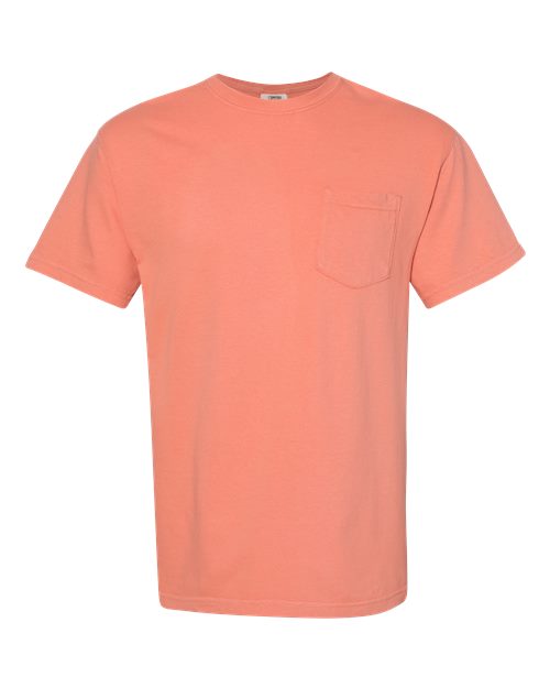Comfort Colors Unisex Garment-Dyed Heavyweight Pocket T-Shirt 6030