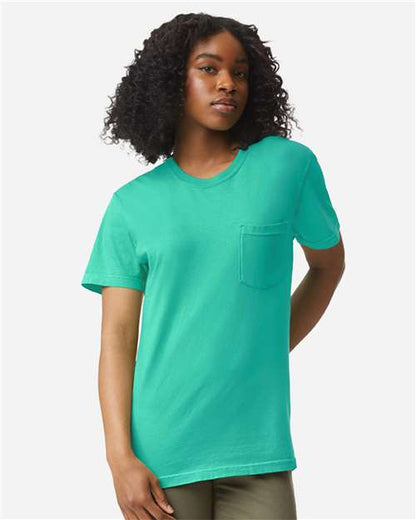 Comfort Colors Unisex Garment-Dyed Heavyweight Pocket T-Shirt 6030