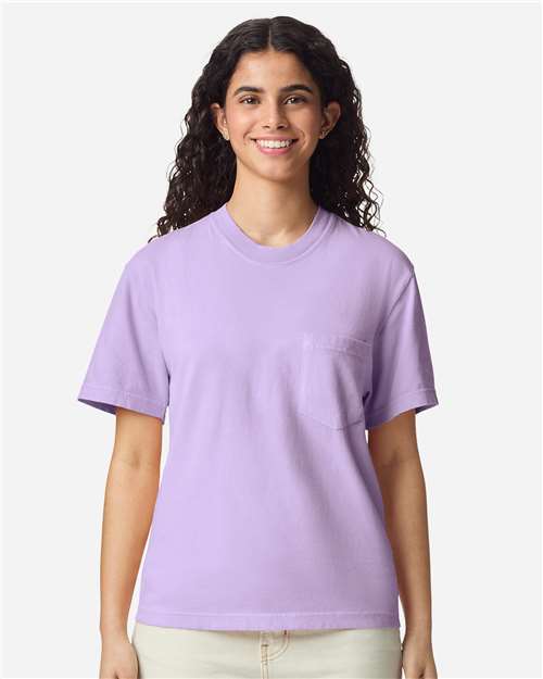 Comfort Colors Unisex Garment-Dyed Heavyweight Pocket T-Shirt 6030