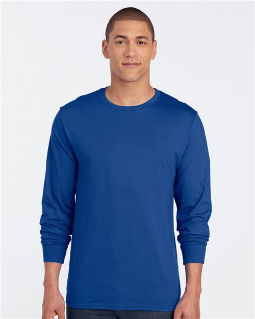 Premium Blended Ringspun Long Sleeve Crewneck T-Shirt