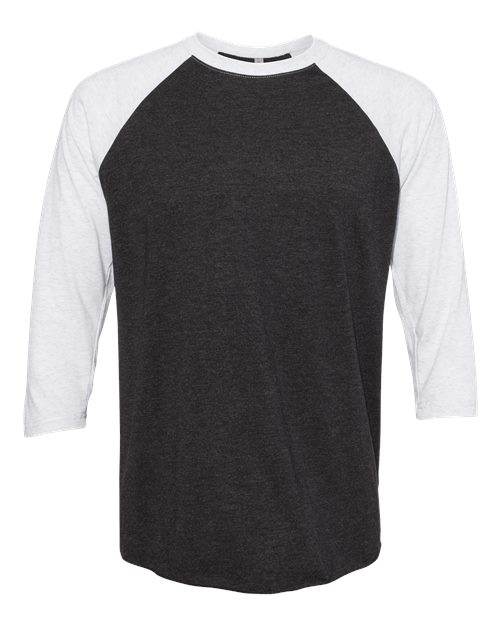 Triblend Three-Quarter Raglan T-Shirt - XL