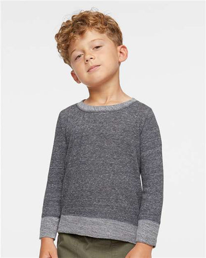 Toddler Harborside Mélange French Terry Crewneck Sweatshirt