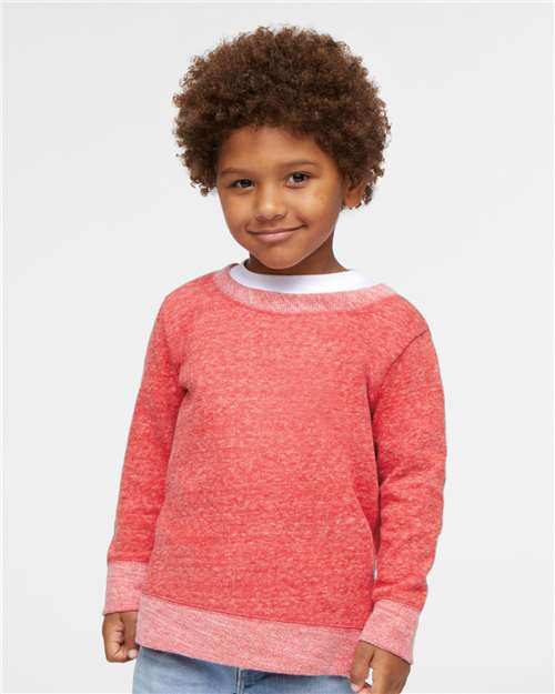 Toddler Harborside Mélange French Terry Crewneck Sweatshirt