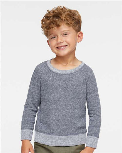 Toddler Harborside Mélange French Terry Crewneck Sweatshirt