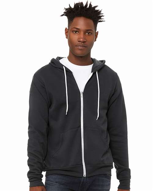 Sponge Fleece Full-Zip Hoodie - 2XL