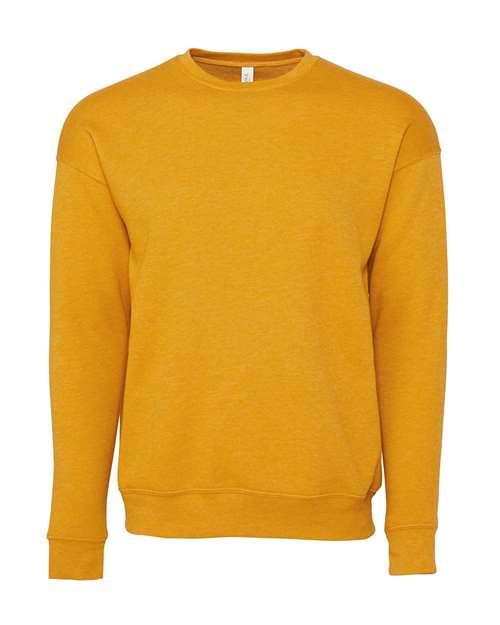 Sponge Fleece Drop Shoulder Crewneck Sweatshirt - XL