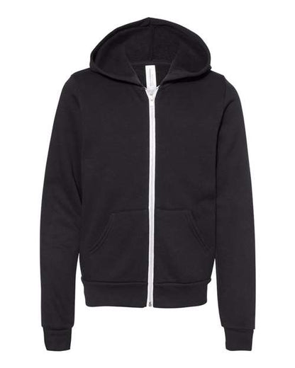 Youth Sponge Fleece Full-Zip Hoodie Sweatshirt