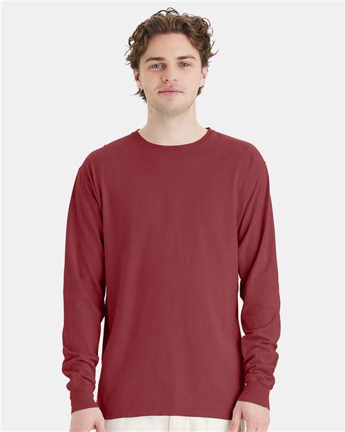 ComfortWash by Hanes Unisex Garment-Dyed Long Sleeve T-Shirt GDH200