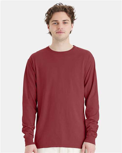 ComfortWash by Hanes Unisex Garment-Dyed Long Sleeve T-Shirt GDH200