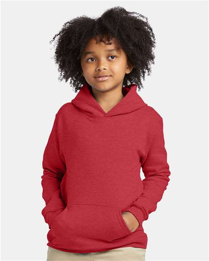 Hanes Youth EcoSmart® Hooded Sweatshirt P473