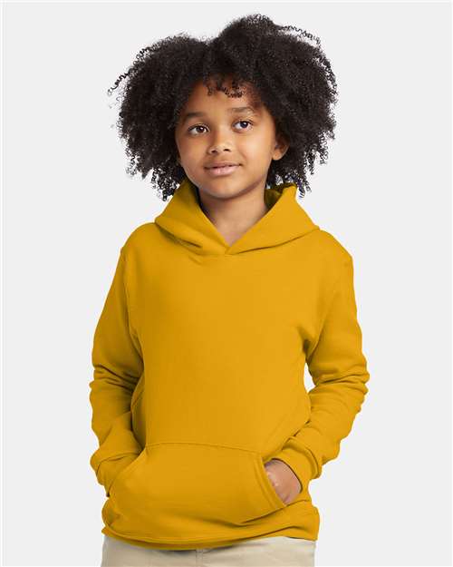 Hanes Youth EcoSmart® Hooded Sweatshirt P473