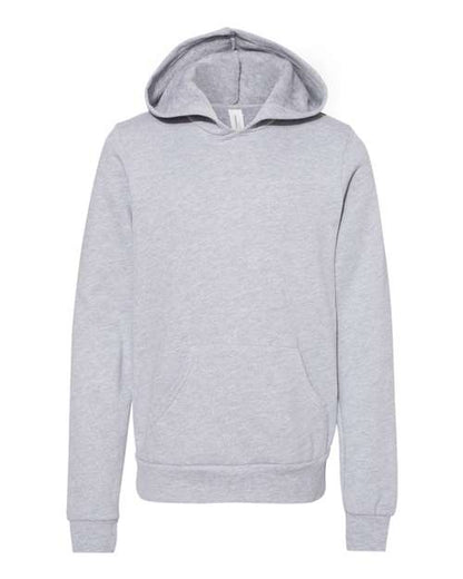 BELLA + CANVAS Youth Sponge Fleece Hoodie Sweatshirt 3719Y