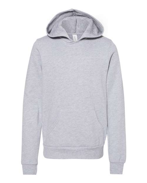 BELLA + CANVAS Youth Sponge Fleece Hoodie Sweatshirt 3719Y