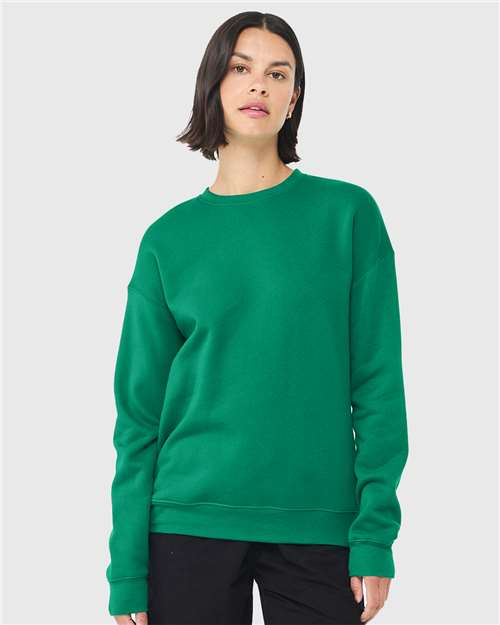 Sponge Fleece Drop Shoulder Crewneck Sweatshirt - XL