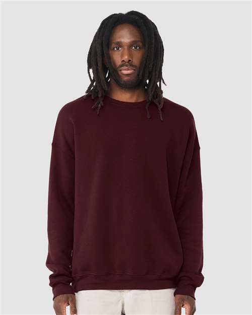 Sponge Fleece Drop Shoulder Crewneck Sweatshirt - XL