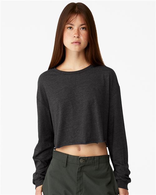 BELLA + CANVAS Women's FWD Fashion Crop Long Sleeve Tee 6501