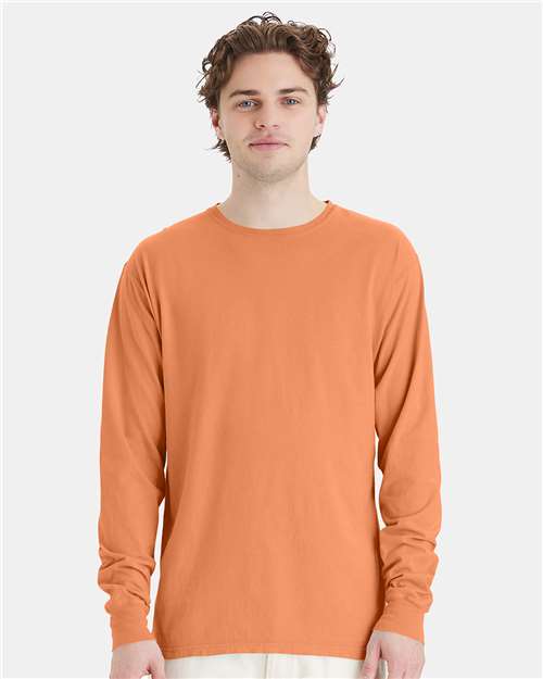 ComfortWash by Hanes Unisex Garment-Dyed Long Sleeve T-Shirt GDH200