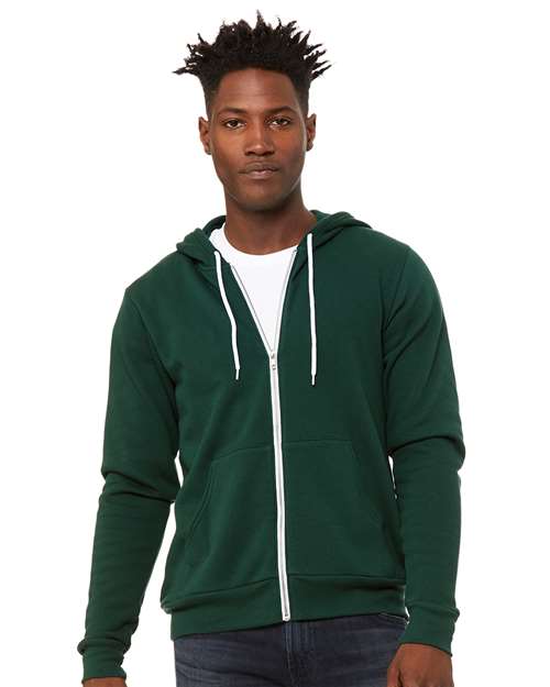 Sponge Fleece Full-Zip Hoodie - 3XL