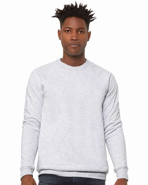 Sponge Fleece Raglan Crewneck Sweatshirt - S