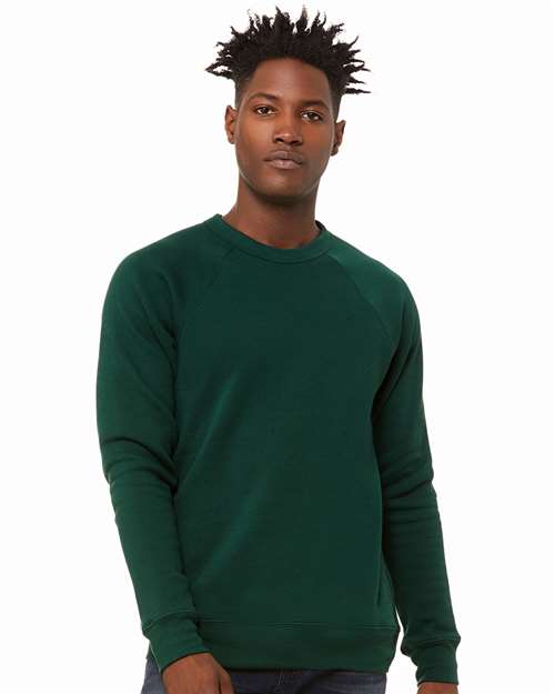 Sponge Fleece Raglan Crewneck Sweatshirt - 2XL