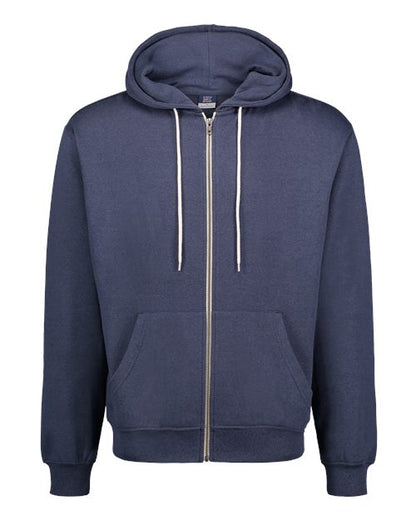 Unisex Retro Heather Full-Zip Hooded Sweatshirt