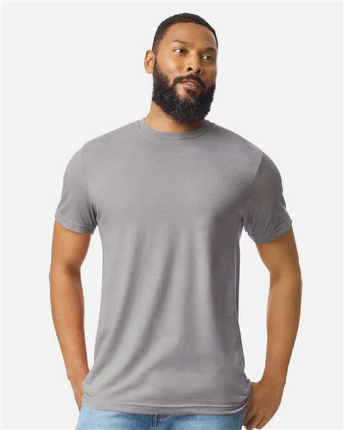 Unisex Softstyle® CVC T-Shirt - Amethyst