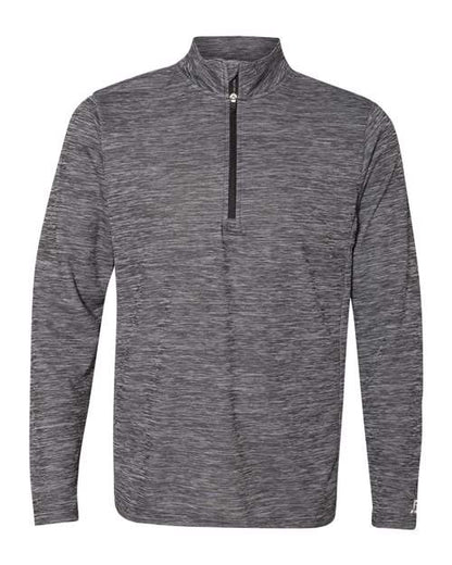 Men's Striated Quarter-Zip Pullover