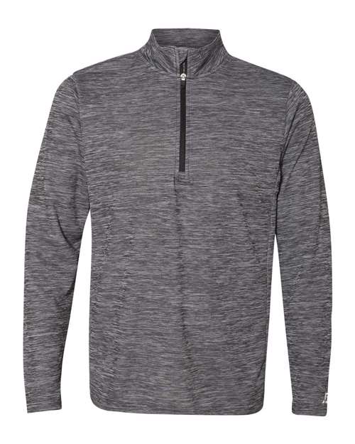 Men's Striated Quarter-Zip Pullover